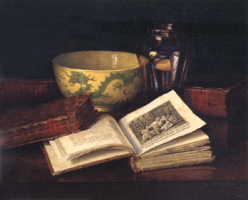 Hirst, Claude Raguet Poem,The Pleasures of Memory China oil painting art
